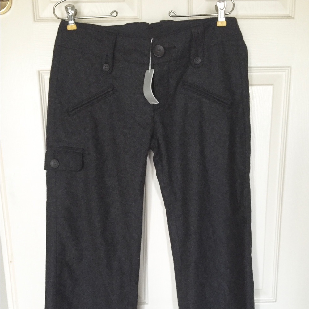 NWT James Perse Gray Wool Pants